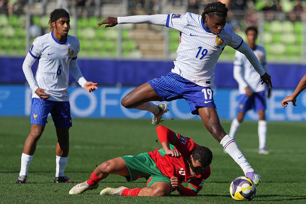 Morocco France U20 WCup Soccer