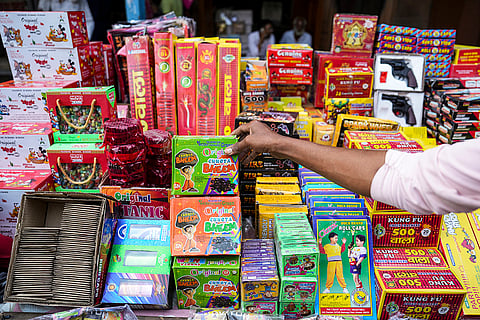 Green firecrackers in Delhi