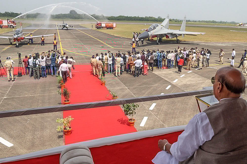 Defence Minister Rajnath Singh flags off first Tejas Mk1A