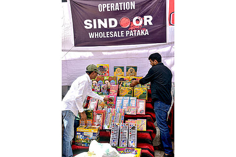 Firecracker shop named 'Operation Sindoor' in Bikaner