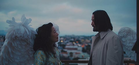 A still from Good Fortune (2025)