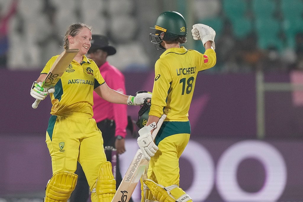 | Photo: AP/Mahesh Kumar A. : ICC Women's World Cup 2025: Australia vs Bangladesh