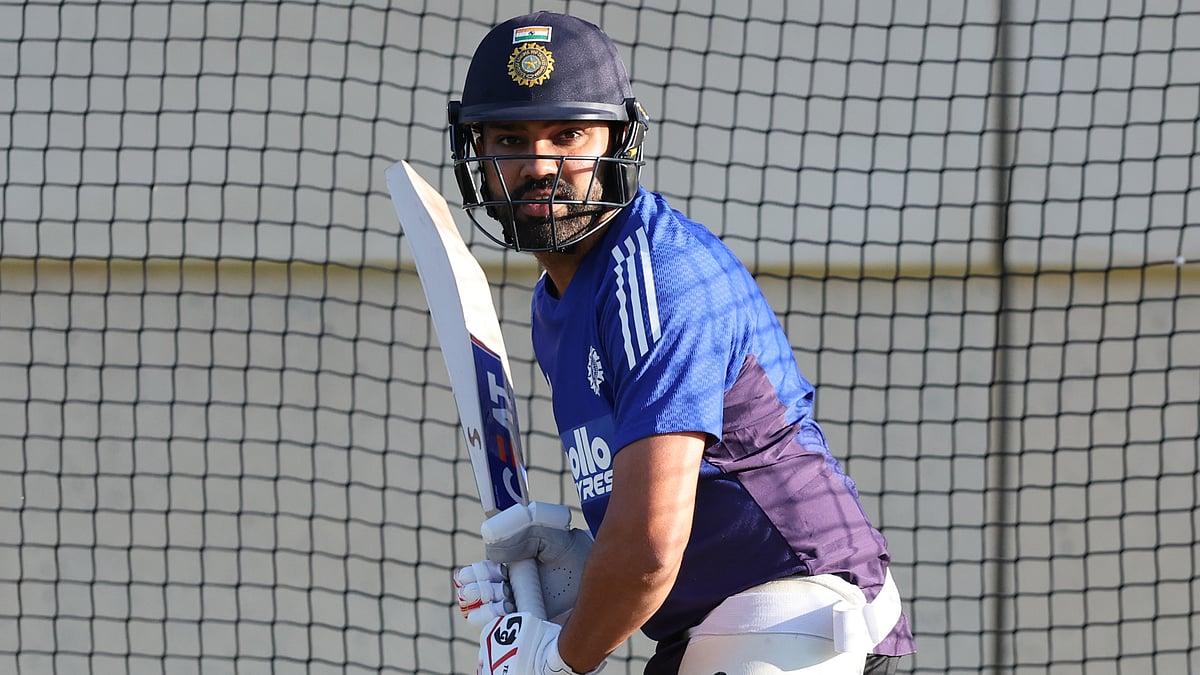 BCCI : Rohit Sharma practices in the nets ahead of the 1st IND vs AUS ODI