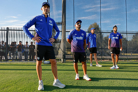 India's tour of Australia 2025: Team India practice session