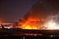 RAJIB DHAR : Fire breaks out at Dhaka Airport,