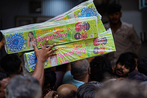 Firecrackers sale in Delhi
