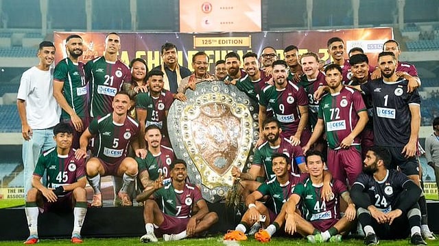 Mohun Bagan Pip East Bengal In Shootout To Lift IFA Shield After 22 Years