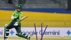 | Photo: AP/Eranga Jayawardena : Pakistan Vs New Zealand, Women's ODI World Cup 2025: Another Game Rained Off In Colombo