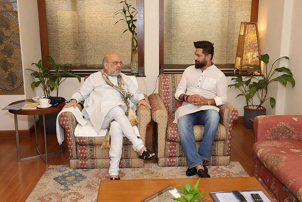 Chirag Paswan meets Amit Shah