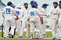 Ranji Trophy 2025-26 Round One: Shami Helps Bengal Defeat Uttarakhand; Mumbai Beat J&K On Day 4 | Photo: PTI/Swapan Mahapatra : Ranji Trophy Cricket Match: Bengal vs Uttarakhand