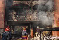 | PTI\Salman Ali : The exact cause of fire is yet to be determined. 