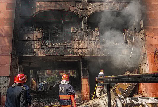Fire Breaks Out At Brahmaputra Apartments In Delhi Housing MPs