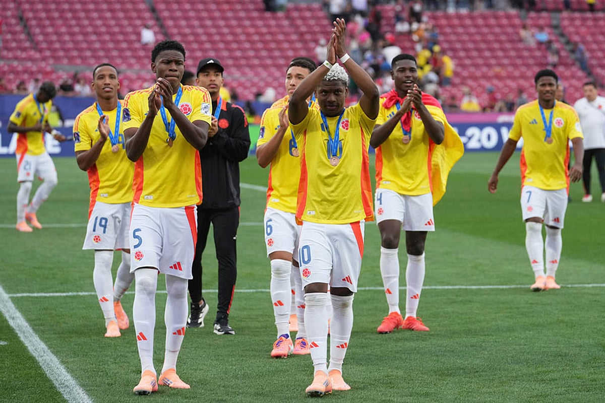 FIFA U-20 World Cup Chile 2025 Colombia Vs France football match photos_1