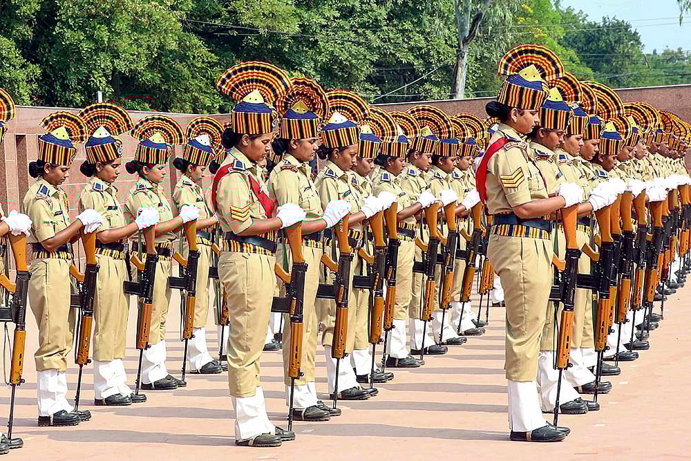 Police Commemoration Day rehearsal