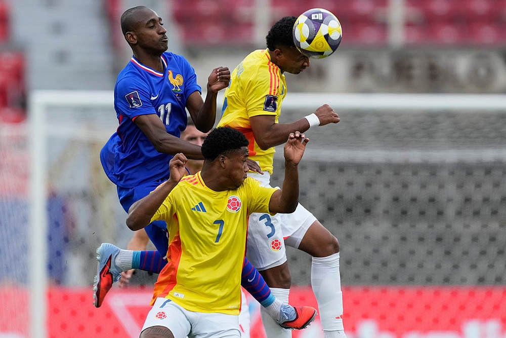 FIFA U-20 World Cup Chile 2025 Colombia Vs France football match photos_Luis Miguel Landazuri 