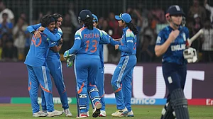 AP/Ajit Solanki : India vs England, Women's World Cup 2025: Deepti Sharma Shines To Stop ENG-W At 288/8