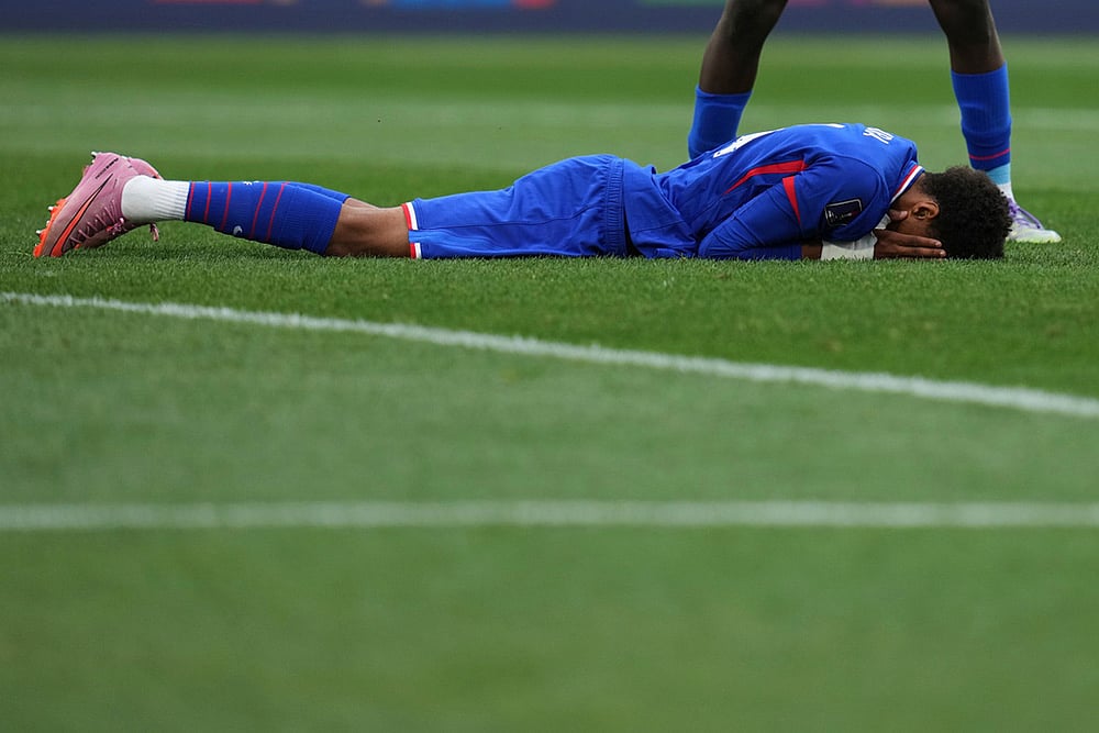 FIFA U-20 World Cup Chile 2025 Colombia Vs France football match photos_Noham Kamara