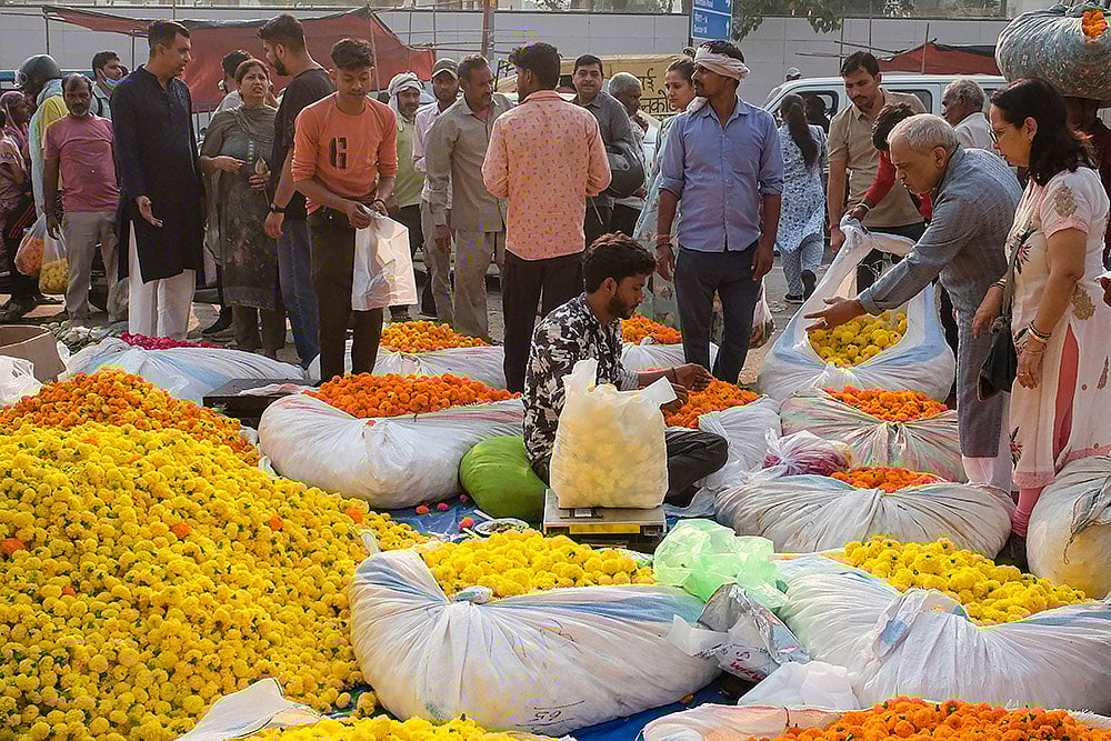 Preps for Diwali festival