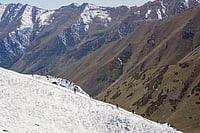 Day In Pics: October 19, 2025 | Photo: PTI/S Irfan : Security at LoC ahead of Diwali