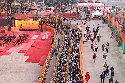 Hanuman Jayanti celebration in Prayagraj