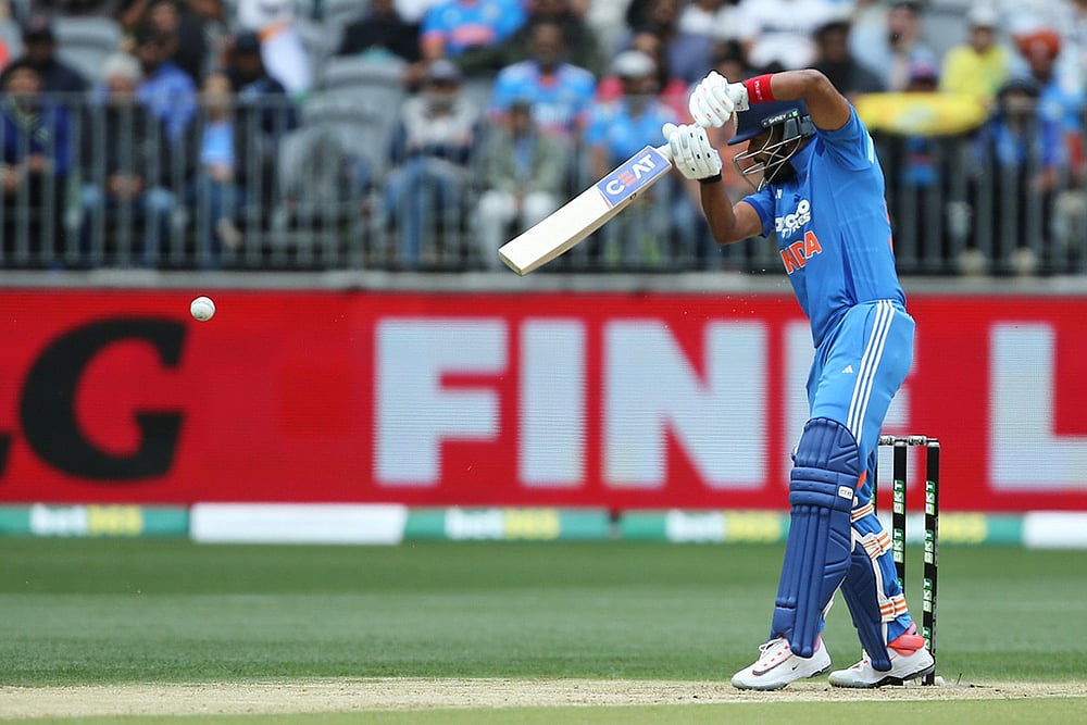 Indias tour of Australia IND Vs AUS 1st ODI Cricket photos from perth_Shreyas Iyer