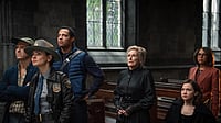 IMDB : Glenn Close, Mila Kunis, Andrew Scott, Kerry Washington, Daryl McCormack, and Cailee Spany in Wake Up Dead Man: A Knives Out Mystery (2025)