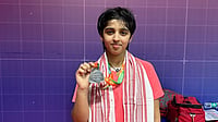 X/BAI Media : Tanvi Sharma after winning the silver in BWF Junior World Championships 