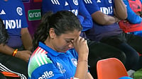 JioStar : Smriti Mandhana in disbelief after 4-run loss against England