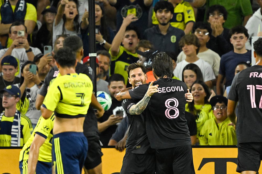 Major League Soccer 2025 Nashville sc vs Inter Miami match photos: Lionel Messi 