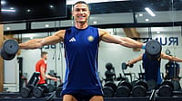 | Photo: X/AlNassrFC_EN : Al-Nassr's Cristiano Ronaldo in training ahead of the AFC Champions League Two 2025-26 match against FC Goa.