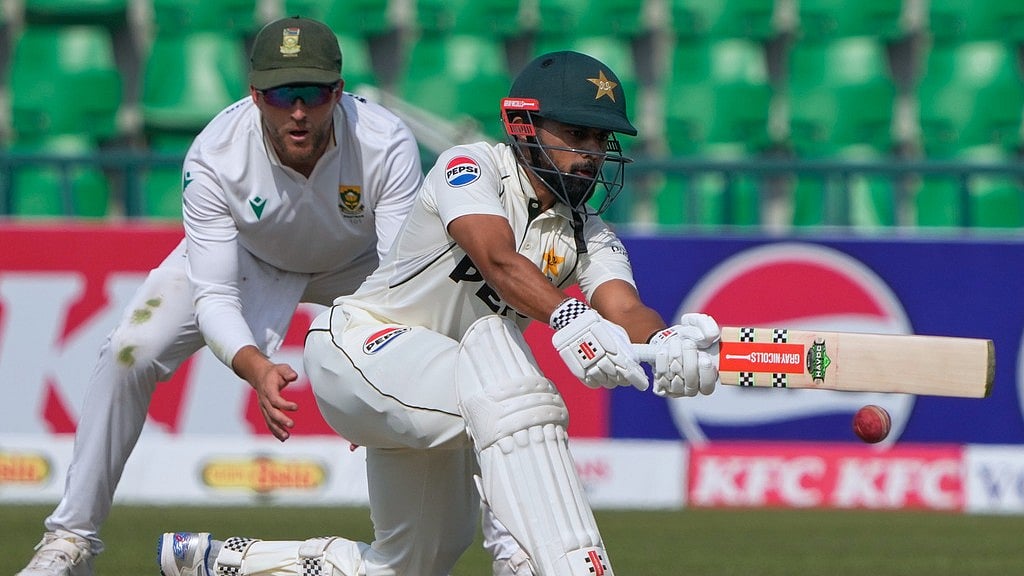 AP : Pakistan beat South Africa by 93 runs in the first Test.