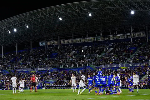 La Liga soccer match: Real Madrid vs Getafe