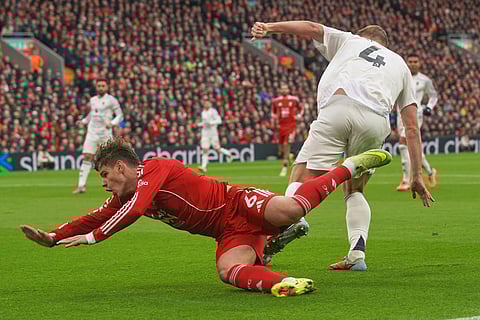 English Premier League Soccer Match: Liverpool vs Manchester United