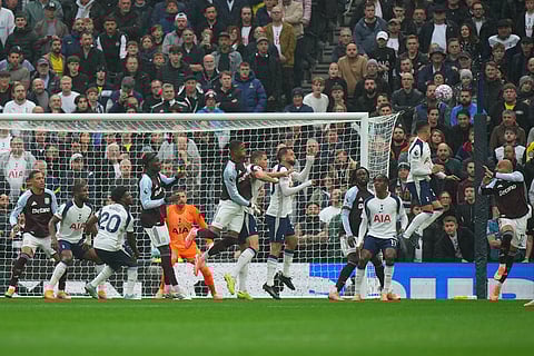English Premier League Soccer Match: Tottenham Hotspur vs Aston Villa