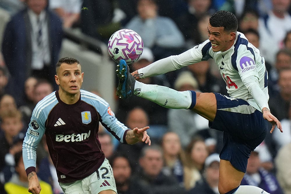 Britain Soccer Premier League: Aston Villa vs Tottenham Hotspur