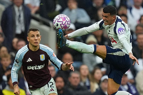 Britain Soccer Premier League: Tottenham Hotspur vs Aston Villa
