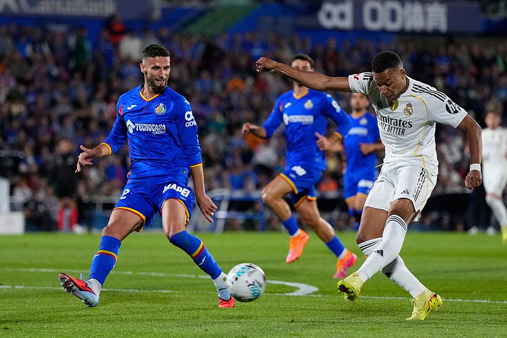 Spain La Liga soccer match: Getafe vs Real Madrid