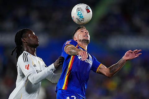 Spain La Liga soccer match: Getafe vs Real Madrid