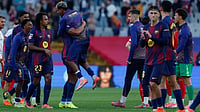 | Photo: AP/Joan Monfort : Barcelona Vs Olympiacos Live Score, UEFA Champions League 2025-26