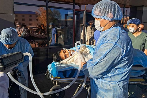 Student airlifted from Kazakhstan for treatment