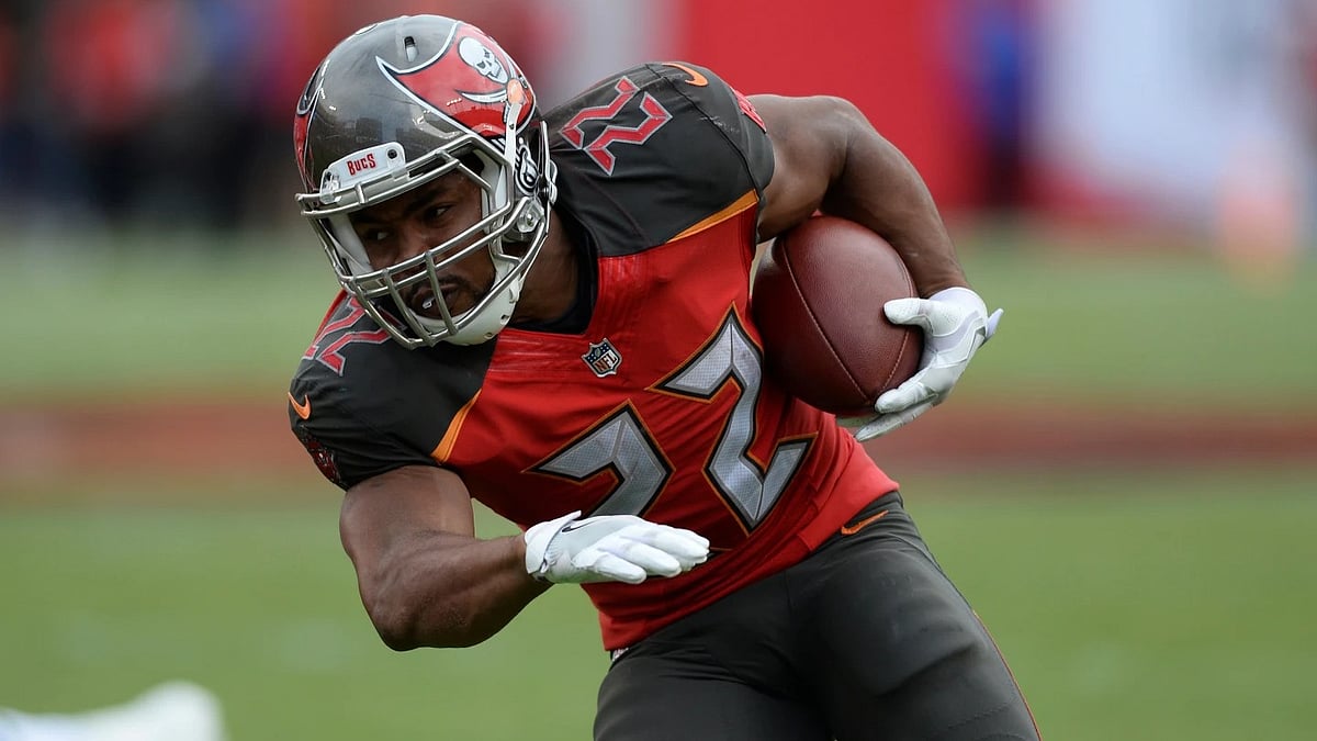 AP : Martin finished his career with 5,356 yards rushing and 30 TDs in six seasons with the Buccaneers and one with the Raiders.