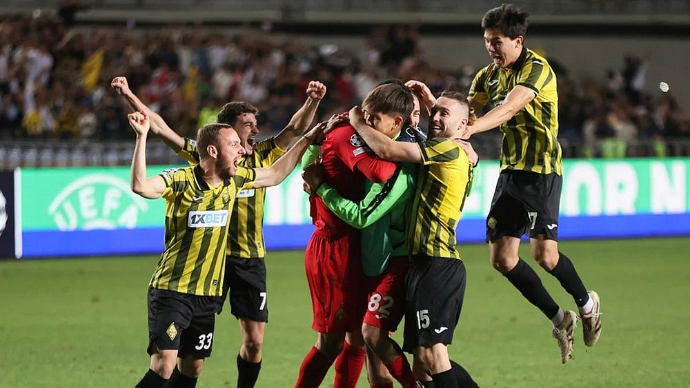 | Photo: AP/Alikhan Sariyev : Kairat Vs Pafos Live Streaming, UEFA Champions League 2025-26: When And Where To Watch