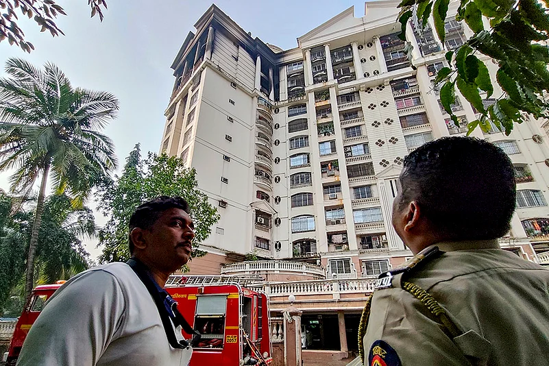 Fire incident in Navi Mumbai