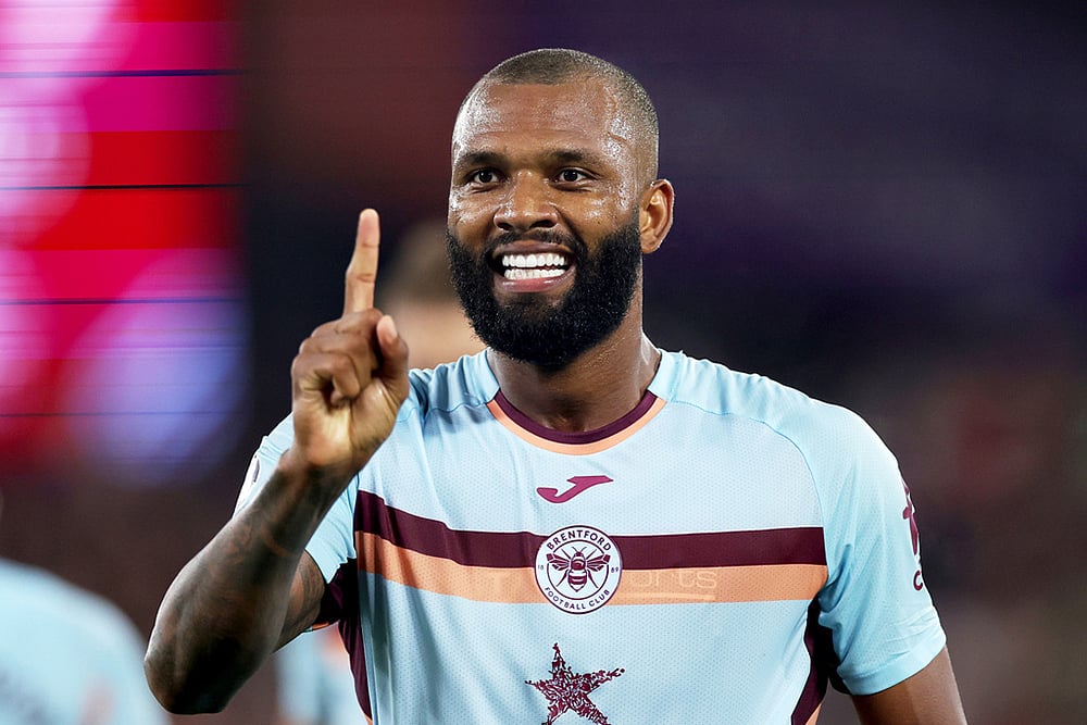 Britain soccer Premier League 2025-26 West Ham United Vs Brentford football photos_Igor Thiago