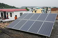 SURESH K PANDEY : REC solar installations at Alipur villages in Sohna