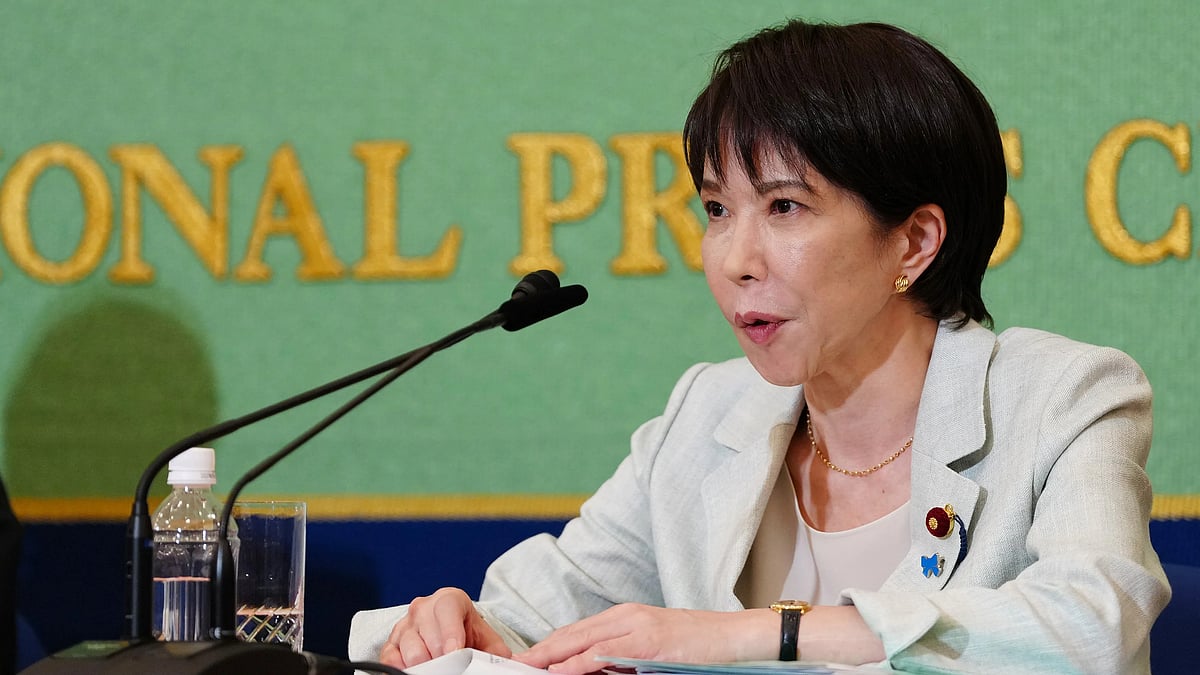 | Jia Haocheng/Pool Photo via AP : Japan Prime Minister Sanae Takaichi 