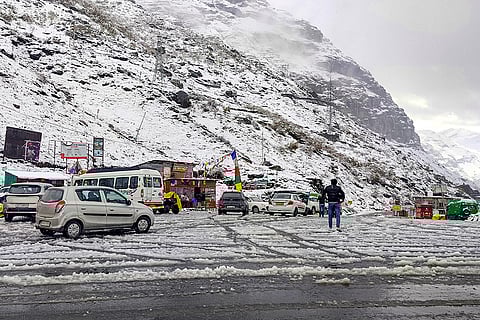 Weather: Snow in Lahaul and Spiti