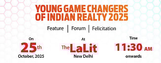 Promo banner for Young Game Changers of Indian Realty 2025