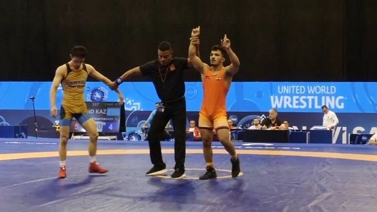 Under-23 World Wrestling Championships 2025: Vishvajit More Match Report