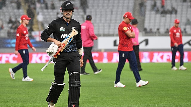 New Zealand Vs England Highlights, 3rd T20I: Match Abandoned After Persistant Rain Interruption